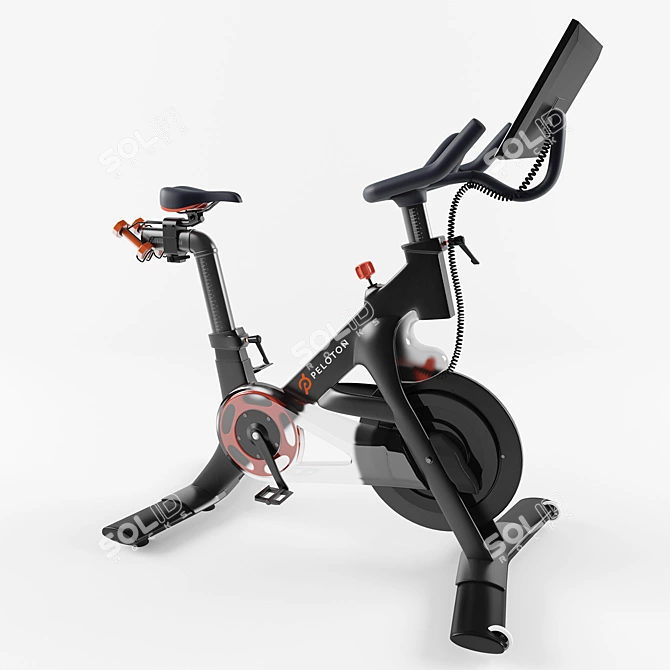 Ultimate Ride: Peloton Training Bike 3D model image 2