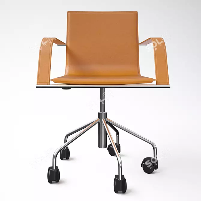 Elegant Galena Chair 3D model image 1