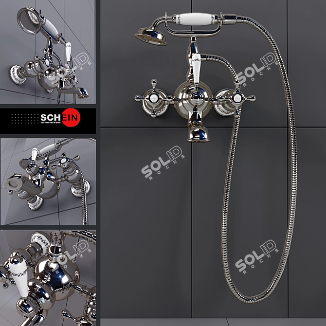 Schein Double Wishbone Mixer 3D model image 1