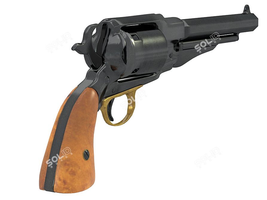 Revolver - Classic Firepower 3D model image 2