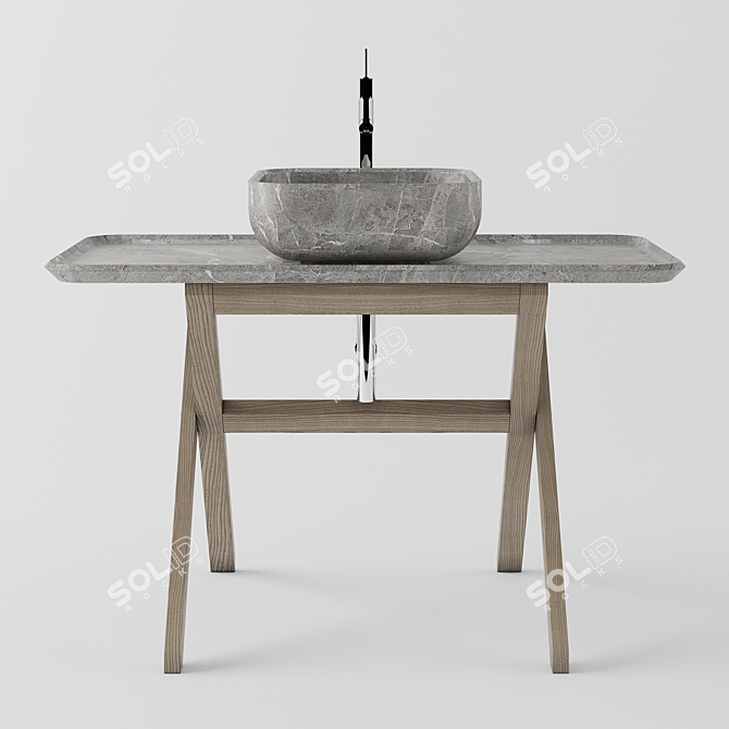 Kreoo Nabhi: Architectural Elegance 3D model image 2