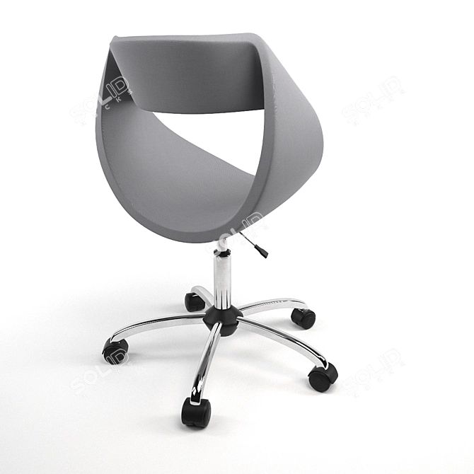 Stylish Sintesi Design Chair 3D model image 2