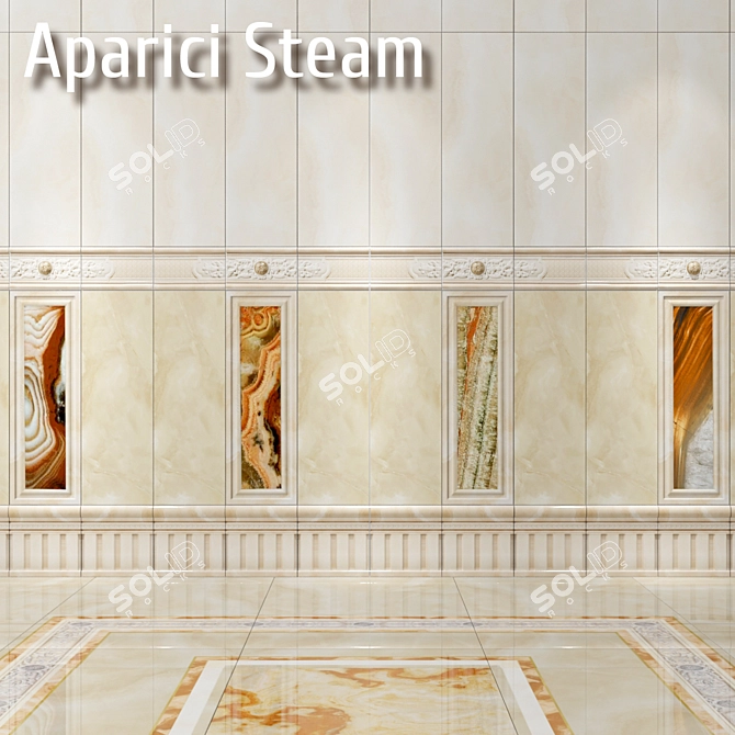 Aparici Steam: Spanish Ceramic Tiles 3D model image 1