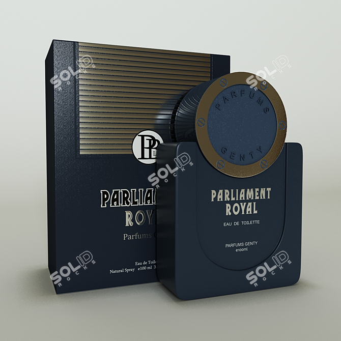 Royal Parliament Men's Eau de Toilette 3D model image 1