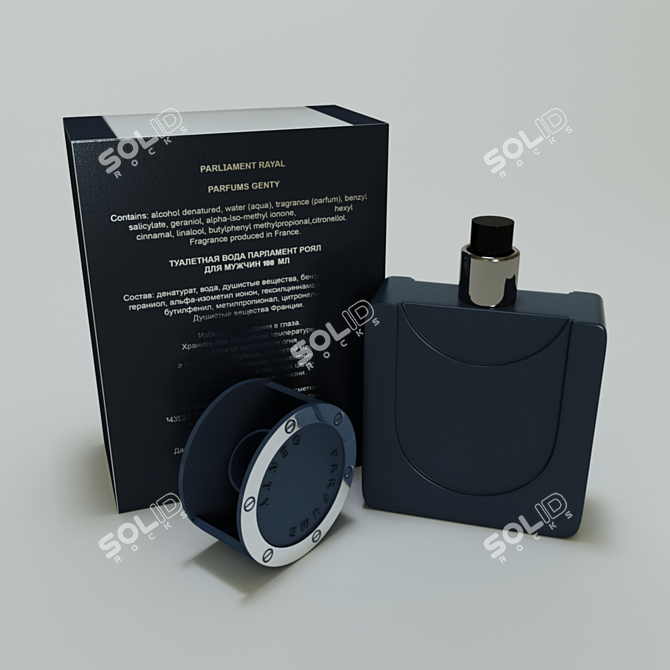 Royal Parliament Men's Eau de Toilette 3D model image 2