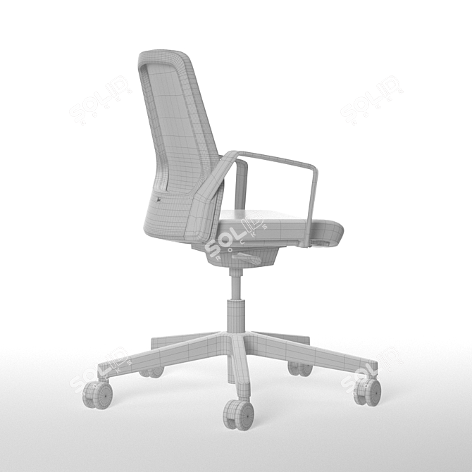 Interstuhl Buddyis3 270B: The Ultimate Comfort Solution 3D model image 3