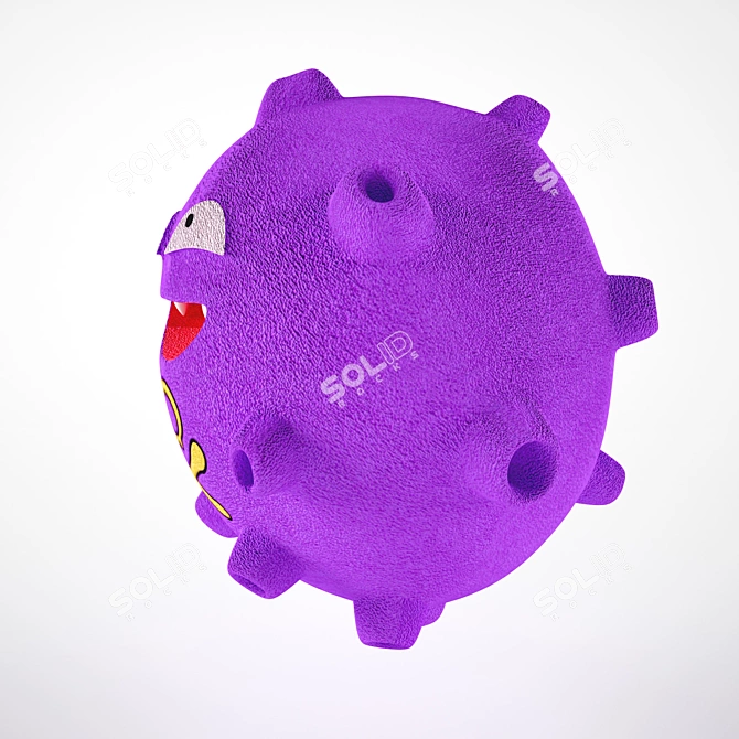 Toxic Gasball Pokémon: Koffing 3D model image 2