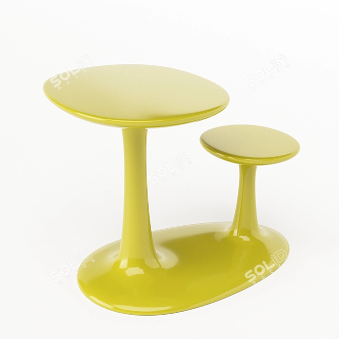 Tog Alfie Funghi Kids' Table Set 3D model image 1