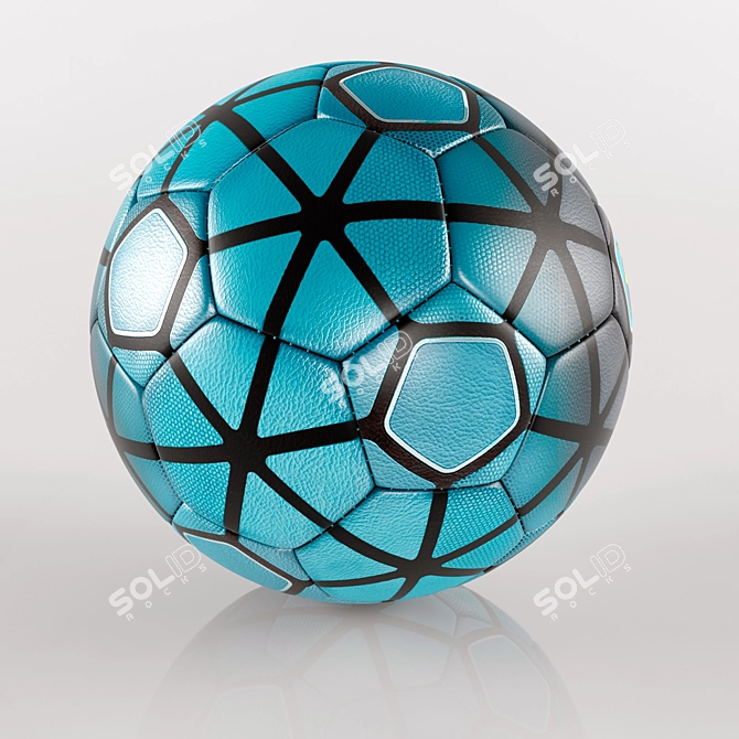 Nike FC Barcelona Soccer Ball 3D model image 2