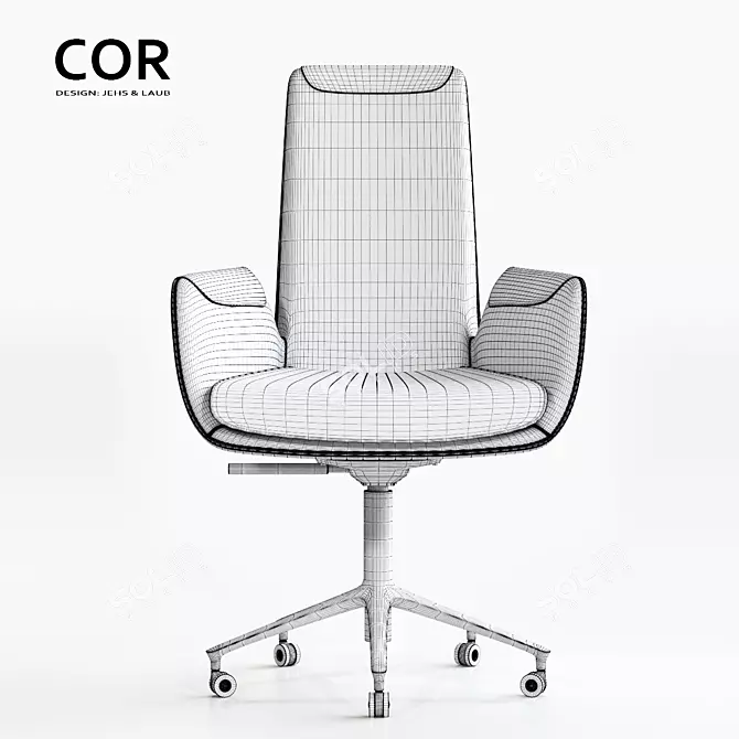 COR Cordia Office: Modern Furniture Solution 3D model image 3