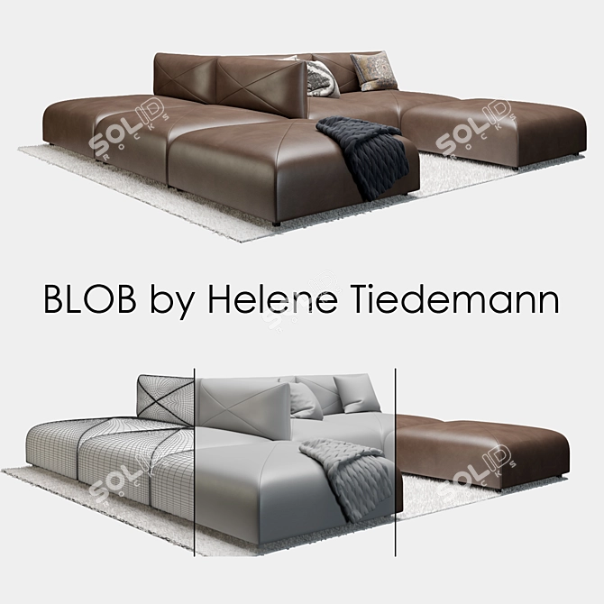 BLOB: Modern Elegance for Every Space 3D model image 2