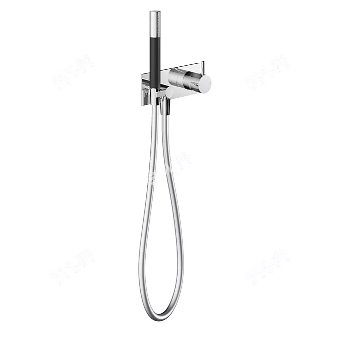 Flexible Handshower Mixer 3D model image 1