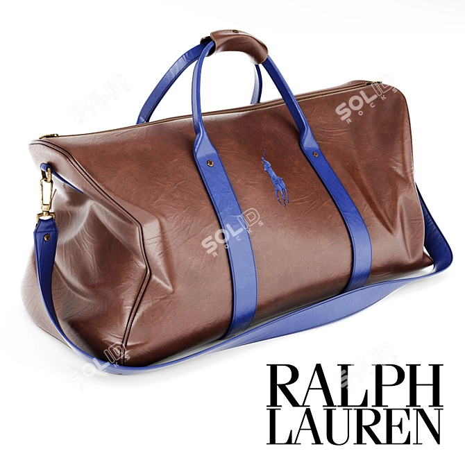 Vintage Ralph Lauren Handbag: Limited Edition 3D model image 1