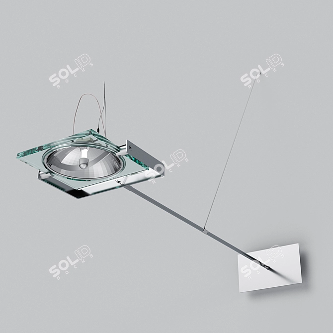 Italian Design De Majo San Siro Wall Light 3D model image 2