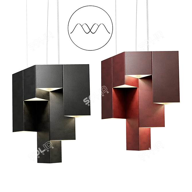 Rubicon Light Fixture | Versatile Illumination Solution 3D model image 1