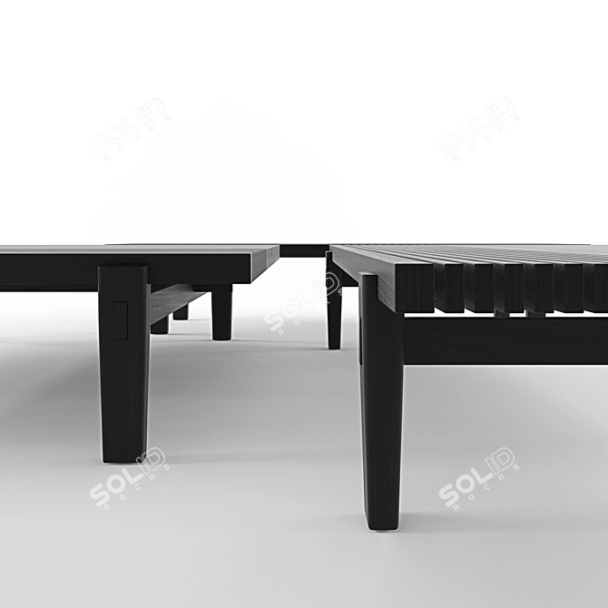 Elegant Home Hotel Coffee Table 3D model image 2