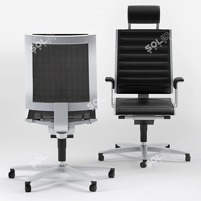 Elegant Wilkhahn Solis F Chairs 3D model image 2