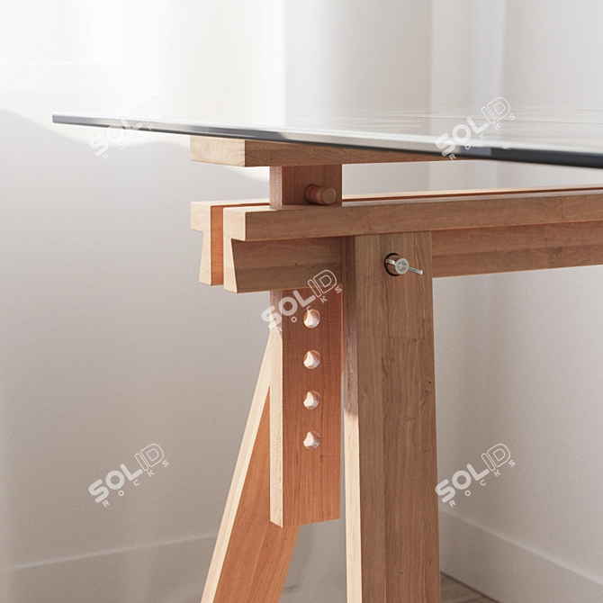 Versatile IKEA Tables: Mix & Match 3D model image 3