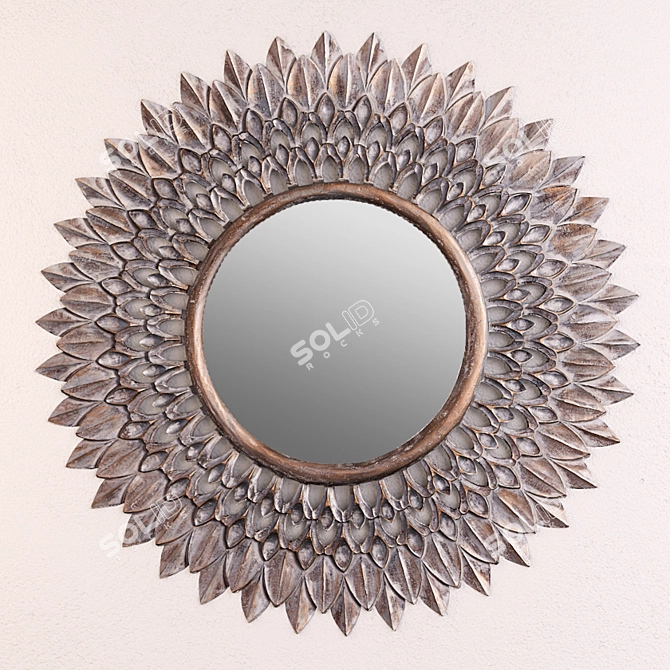 Radiant Reflections: Sunburst & Starburst 3D model image 2