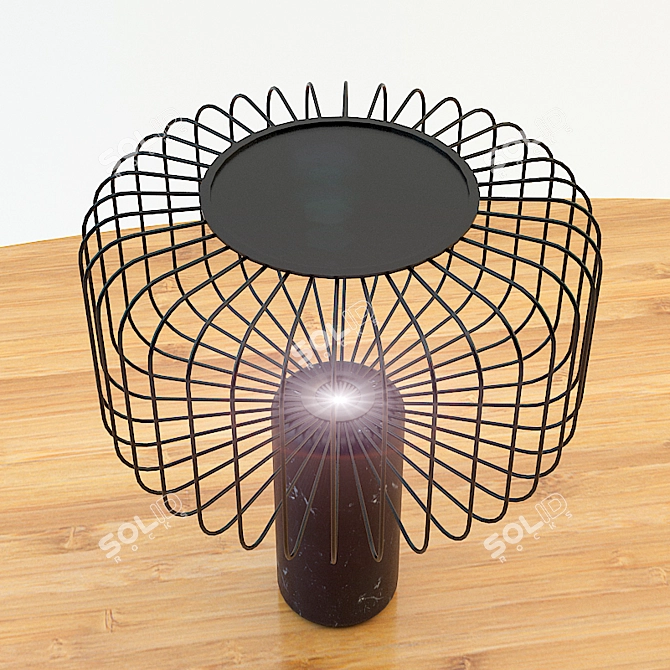 Keshi Lamp by Blux 3D model image 2