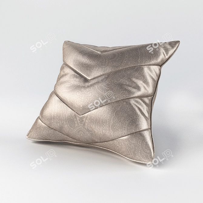 Cozy Comfort Pillow Set 3D model image 2