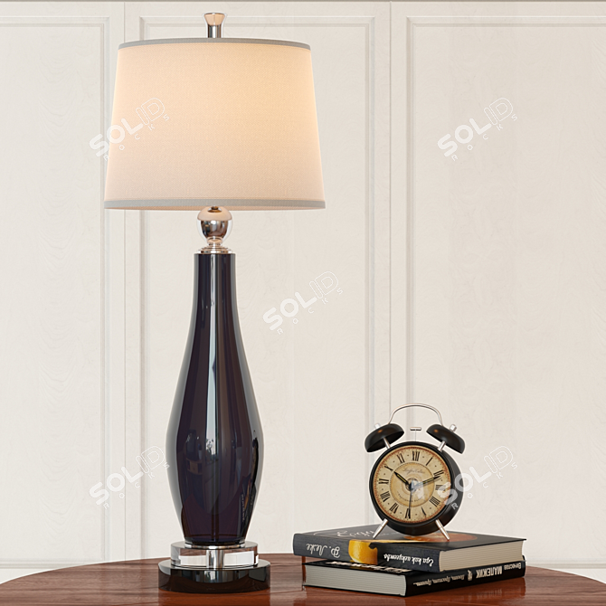 Elegant Belinus Table Lamp 3D model image 1