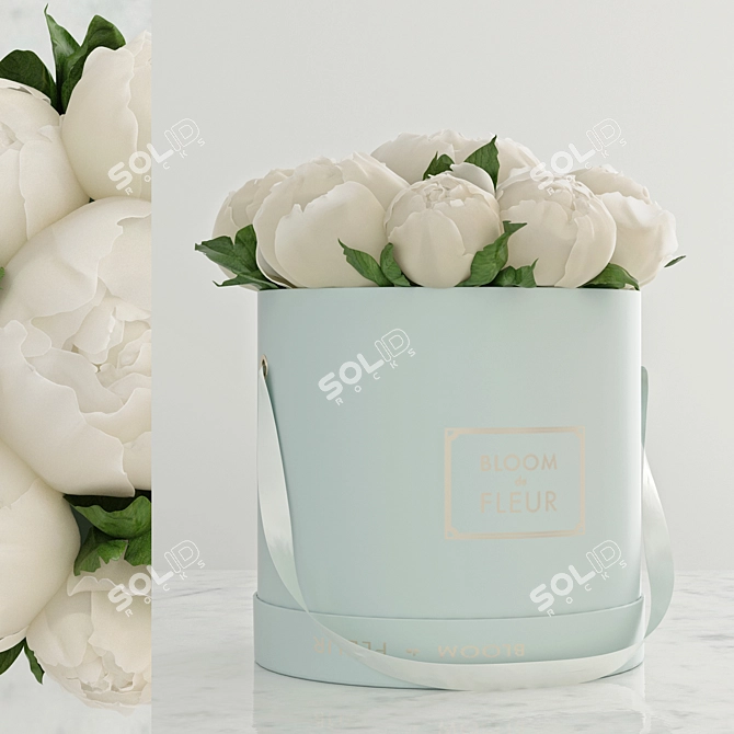 Radiant Peonies - BLOOM de FLEUR 3D model image 1
