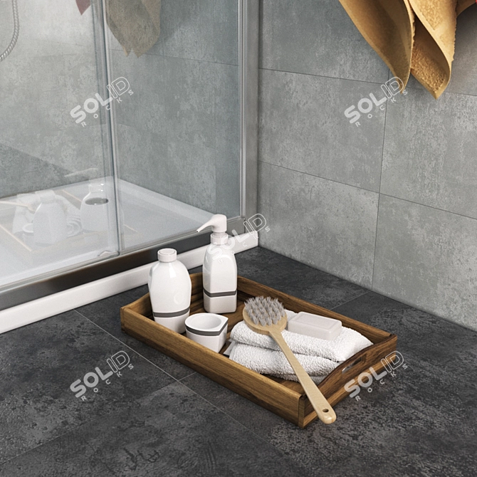 Radaway Premium Plus Shower Cabin 3D model image 2