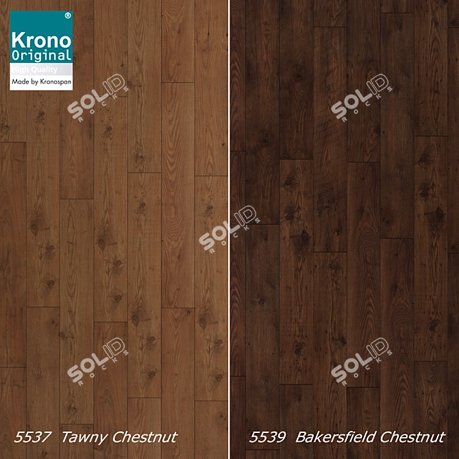 Krono Original Vintage Chestnut Laminate 3D model image 2