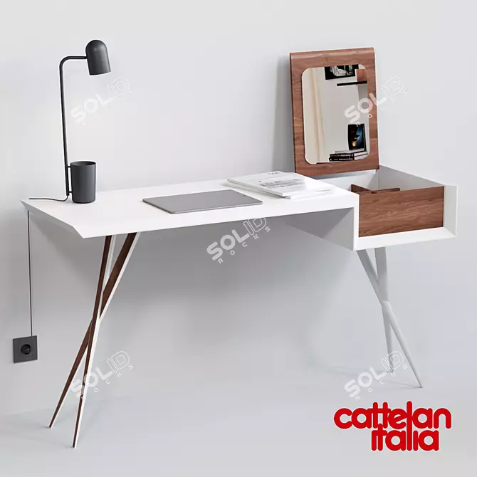 Cattelan Batick: Sleek and Modern Furniture 3D model image 1