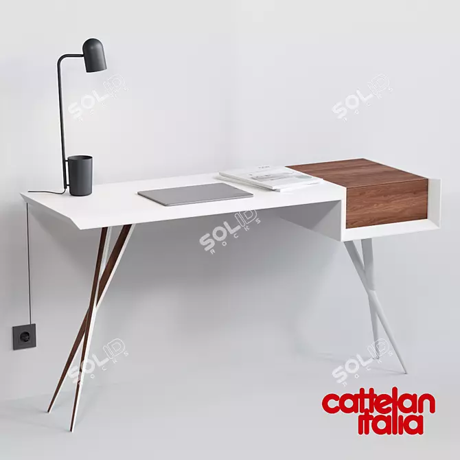 Cattelan Batick: Sleek and Modern Furniture 3D model image 2