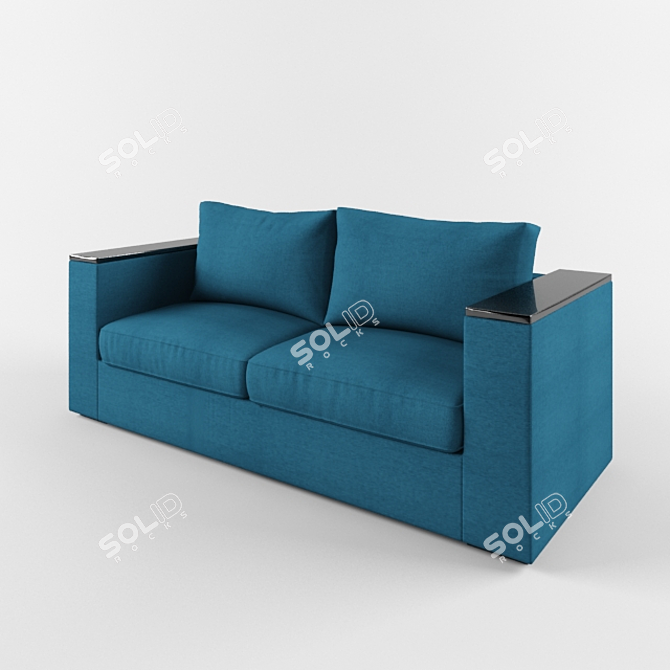 Comfort Plus Sofa 3D model image 1