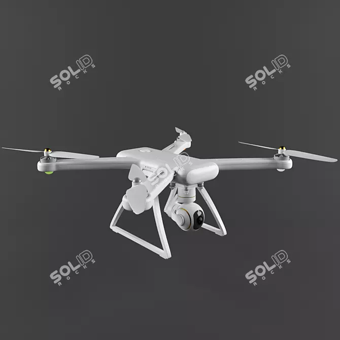 Mi Drone: High-Quality 3D Model 3D model image 1