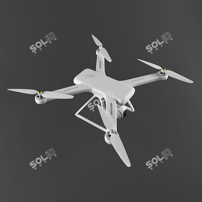 Mi Drone: High-Quality 3D Model 3D model image 3