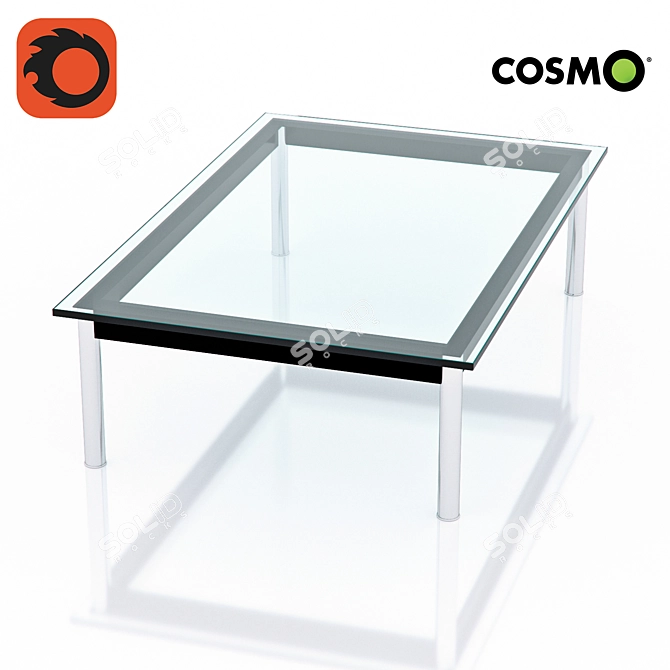 Minimalist Coffee Table Cosmorelax 3D model image 1