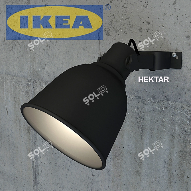 Hektar - Stylish and Versatile Lighting Solution! 3D model image 1
