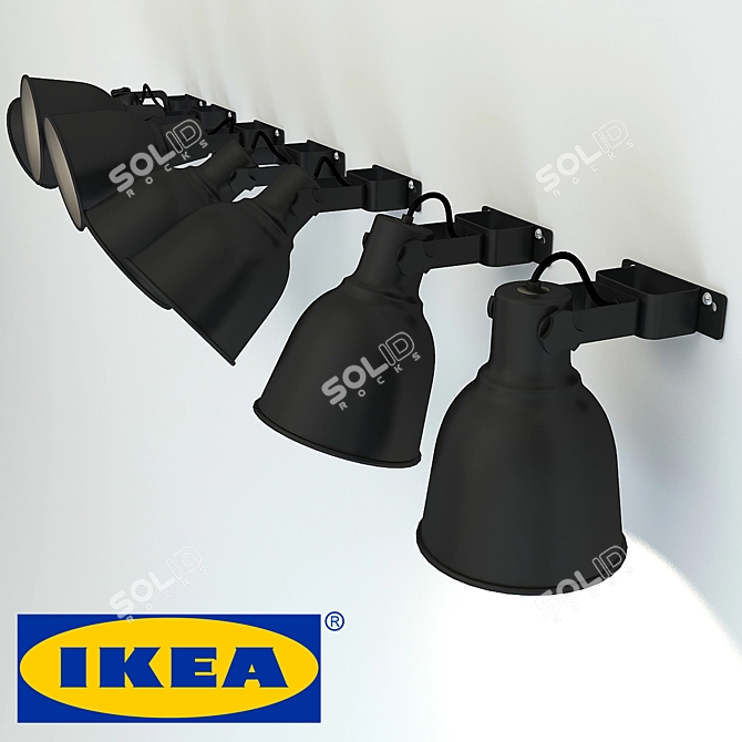 Hektar - Stylish and Versatile Lighting Solution! 3D model image 2