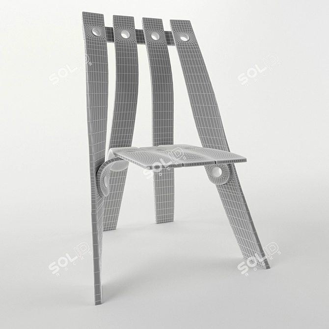 Bentwood David Chair 3D model image 3