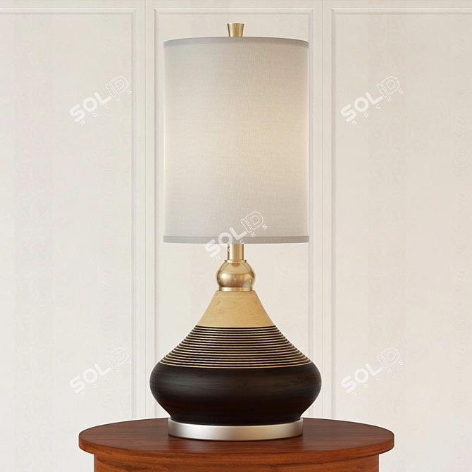 Warley Table Lamp - Elegant Lighting Accent 3D model image 1