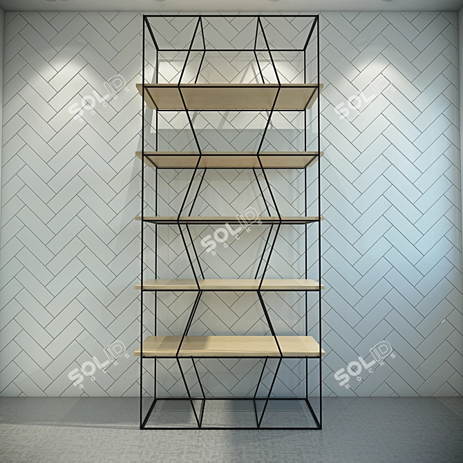 Polka Levantindesign: Stylish Storage Solution 3D model image 1