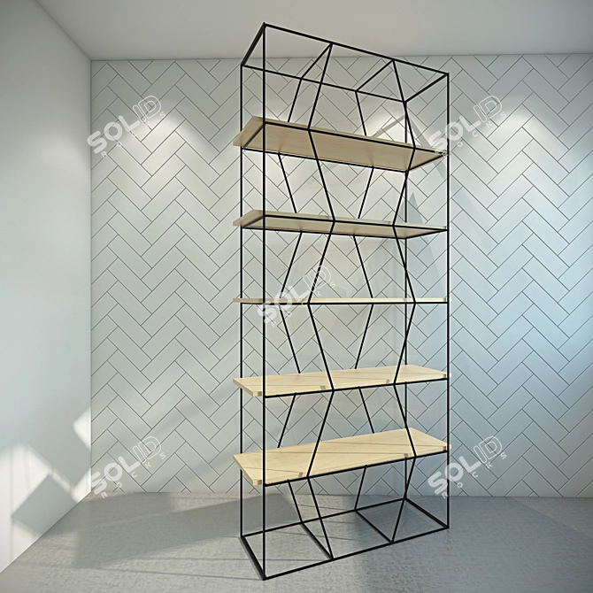 Polka Levantindesign: Stylish Storage Solution 3D model image 2