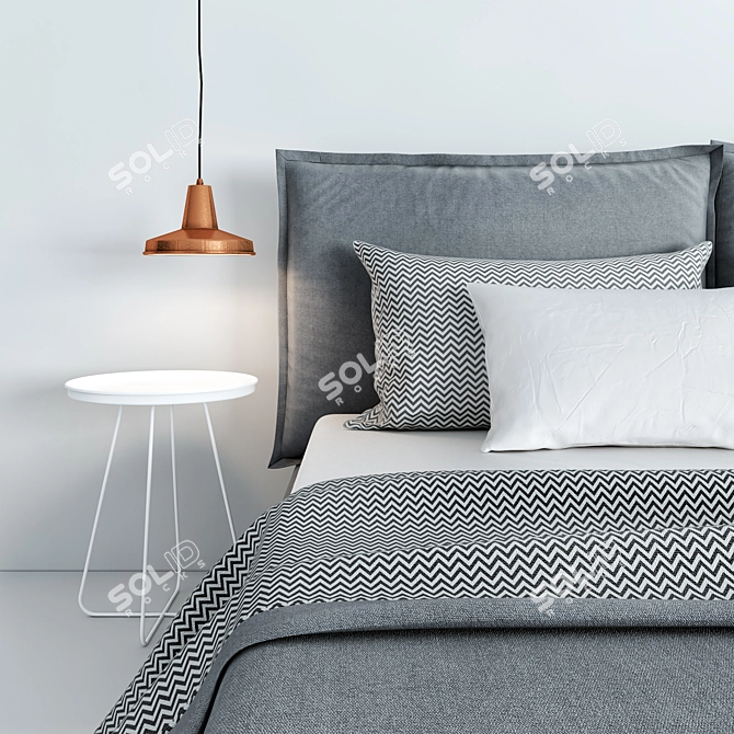 Nordic Dream Studio Bed 3D model image 3
