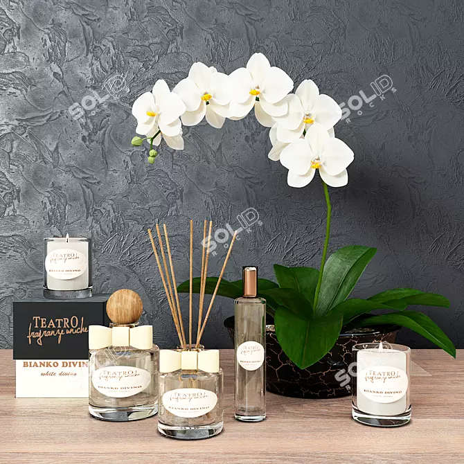 Teatro Fragranze Home Aromas Set 3D model image 1