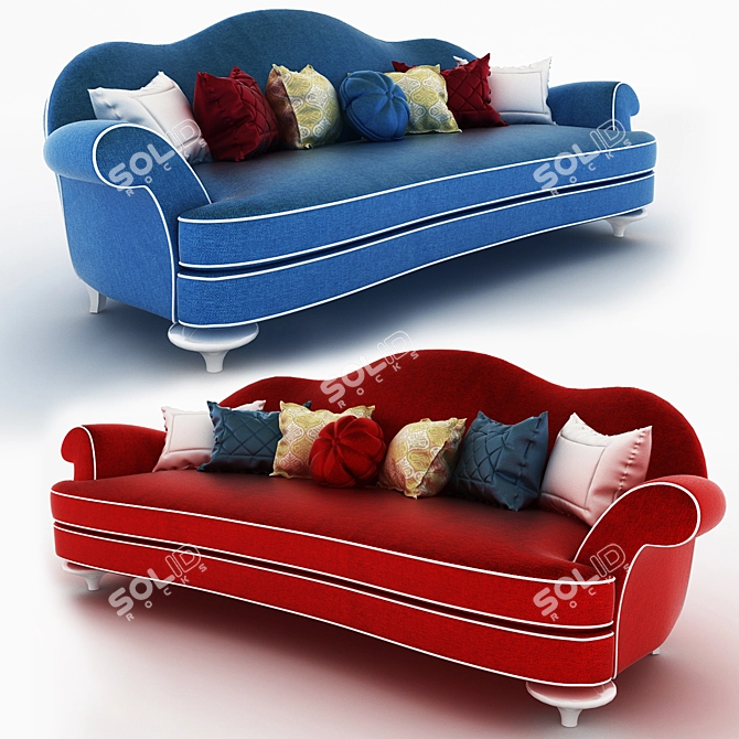 Modern Avant-Garde Sofa 3D model image 1