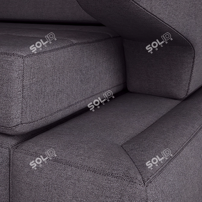 ADK "Chicago" Corner Sofa 3D model image 3