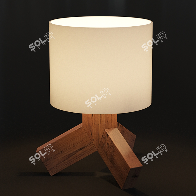 Table Lamp:
Modern Accent Lighting 3D model image 2