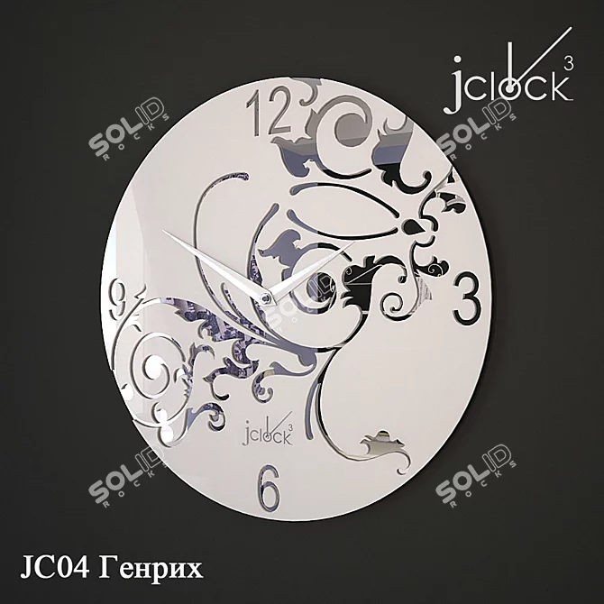 Regal Renaissance Watch: JClock JC04 3D model image 1