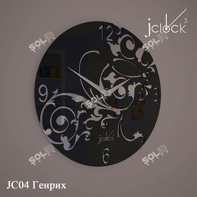 Regal Renaissance Watch: JClock JC04 3D model image 2