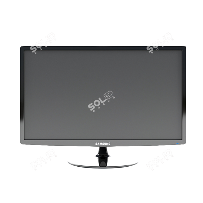 Title: Samsung S24 D300 HD Monitor 3D model image 2