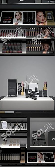 Chanel 2016 Collection Display 3D model image 2